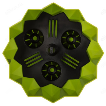 Кашпо для цветов Геометрия 0,8л 164-024 фисташковый-2