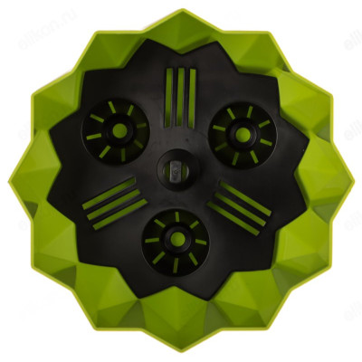 Кашпо для цветов Геометрия 0,8л 164-024 фисташковый-2