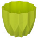 Кашпо для цветов Геометрия 0,8л 164-024 фисташковый