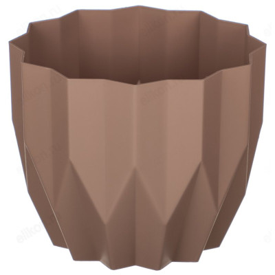 Кашпо для цветов Геометрия 0,8л164-025 фраппе