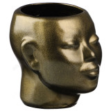 Кашпо для цветов Нефертити 164-229 бронза