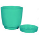Кашпо для цветов ФРЕЗИЯ 3л бирюза 164-271
