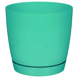 Кашпо для цветов ФРЕЗИЯ 3л бирюза 164-271
