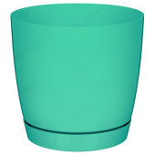 Кашпо для цветов ФРЕЗИЯ 3л бирюза 164-271