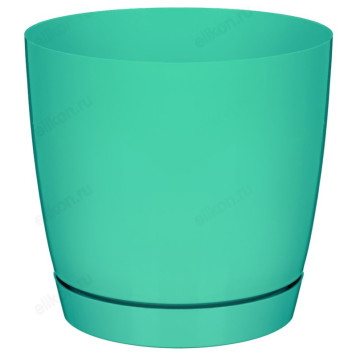 Кашпо для цветов ФРЕЗИЯ 3л бирюза 164-271