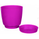Кашпо для цветов ФРЕЗИЯ 3л фуксия 164-275
