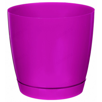 Кашпо для цветов ФРЕЗИЯ 3л фуксия 164-275