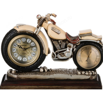 Часы с термометром МОТОЦИКЛ 204-150
