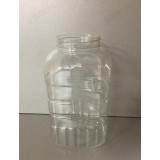 Банка ПЭТ 2,5л " Квадратная" 82мм арт.2175 с крышкой