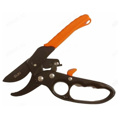 Секатор садовый с храповым механизмом Ударник 30009N-3