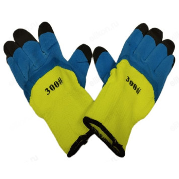 Перчатки хозяйственные полуутеплённые 300#