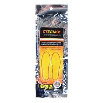 Стельки самонагревающиеся 23*7 см 312-399