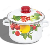 Кастрюля эмаль 3,0л 3MD181M-Э Эльза