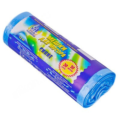 Мешки для мусора 30л/20шт 449-024