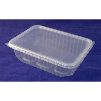 Контейнер UP 750мл 186*132*52мм низкий с крышкой-1