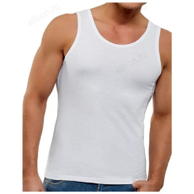 Майка мужская однотонная р-р56