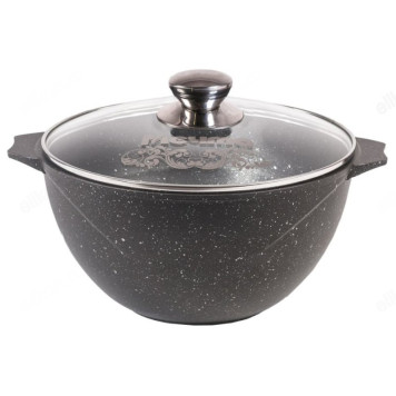 Казан для плова 8л АП Гранит 58701лит.алюм