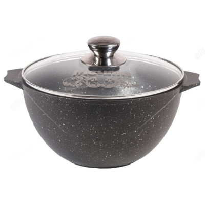 Казан для плова 8л АП Гранит 58701лит.алюм
