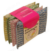 Губка поролон металлизированная нить 4в1 6023