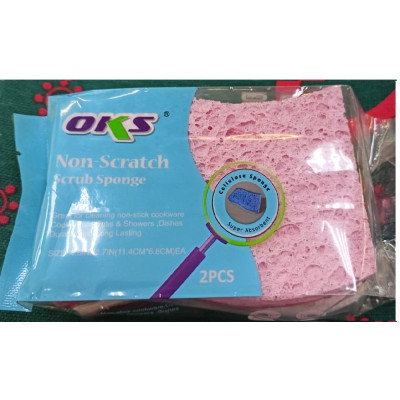 Губка хозяйственная 2шт ОКС-6618 (12шт)