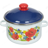 Кастрюля эмаль 4л 6MD201М