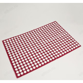 Аппликатор Кузнецова 384 колючки 50*75см красный 7153140 Аппликатор Кузнецова 384 колючки 50*75см красный 7153140