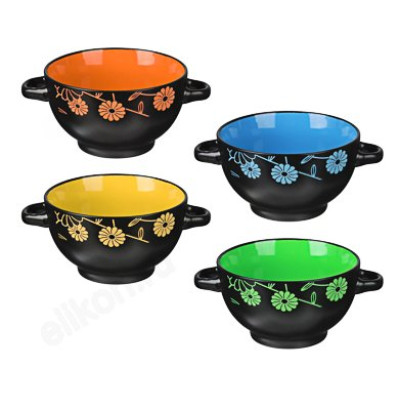 Бульонница керамика 550мл 828-205 (4шт)