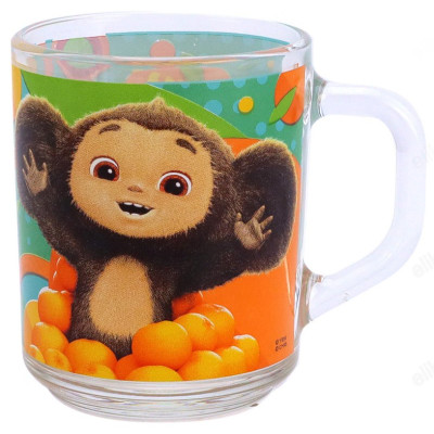 Кружка Чебурашка 230мл 829-211-1