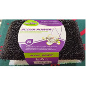 Губка хозяйственная 2шт SCOURPOWER 9043 Губка хозяйственная 2шт SCOURPOWER 9043