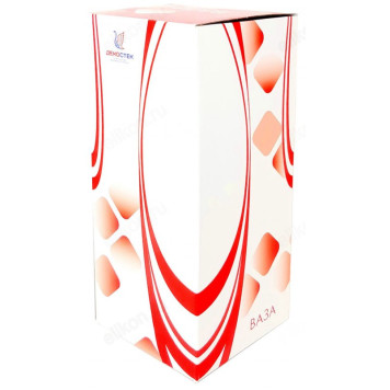 Ваза Флора Иволга 26см стекло 966-Г-1