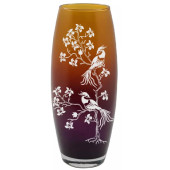 Ваза Флора Иволга 26см цвет стекло 966-Н7Г