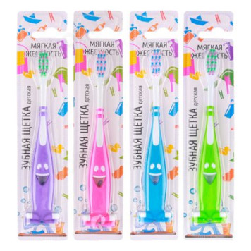 Зубная щетка детская Улыбнись мягкая жесткость 982-006
