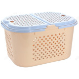 Корзина для продуктов/кемпинга 23л беж/гол