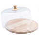 Тортовница с крышкой бамбук CW-1002