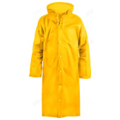 Дождевик Komfi EVA005Y с капюшоном на кнопках ЖЕЛТЫЙ