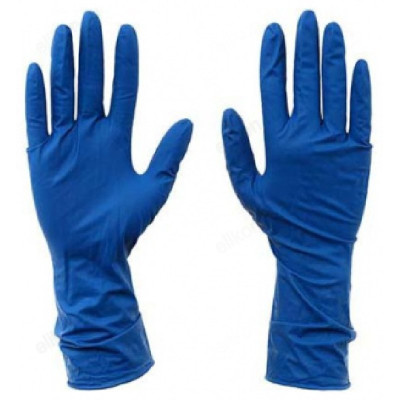 Перчатки латексные HB003G прочные L