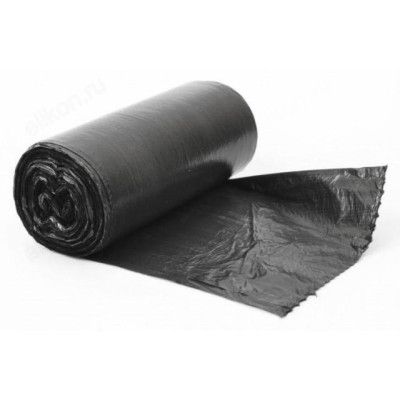 Мешки для мусора ПВД MUS3020 Эконом 30л (20шт,черные)