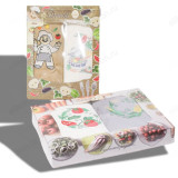 Полотенце Цветы ПЦ-33/58 подар. упаковка