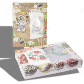 Полотенце Цветы ПЦ-33/58 подар. упаковка