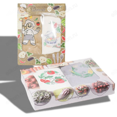 Полотенце Цветы ПЦ-33/58 подар. упаковка