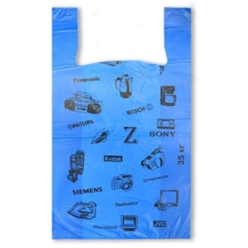 Пакет большой Техника синий /ОТДЕЛ