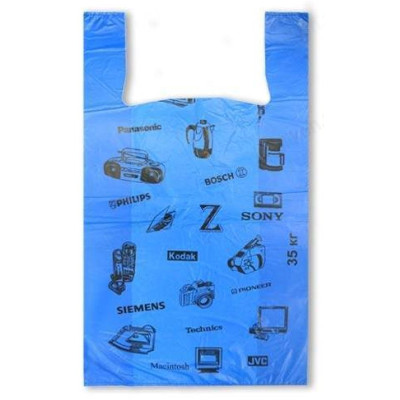 Пакет большой Техника синий /ОТДЕЛ