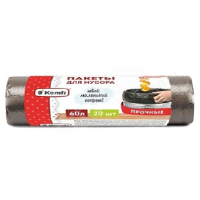 Мешки для мусора ПВД PM620BL 60л (20шт)