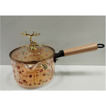 Ковш стеклянный 1,8л Q8811-1 Олень