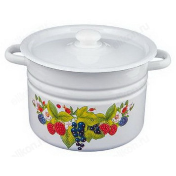 Кастрюля эмаль 8л артС1620.38