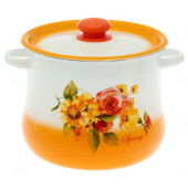 Кастрюля эмаль 4л С2512.13