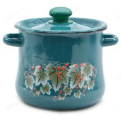 Кастрюля эмаль 4л С2512.3Б грушевидная