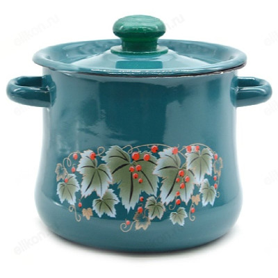 Кастрюля эмаль 4л С2512.3Б грушевидная