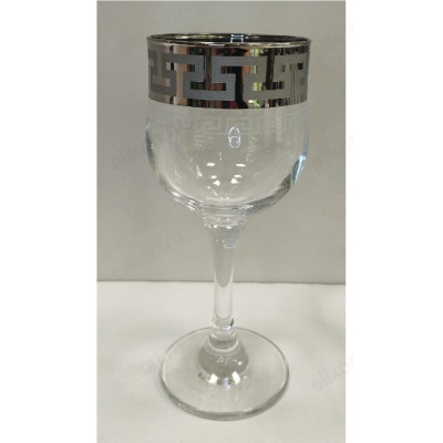 Бокал набор 6шт Греческий узор 240мл SE03-163/S/Z/6-4