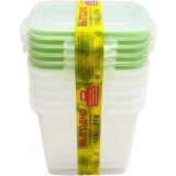 Набор контейнеров ECONOM 5шт 0.5л SE H14-05